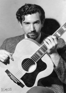 Jerry Garcia, young, with a goatee