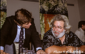 Me and You Know Who at the United Nations press conference about the Rainforest, 1989.